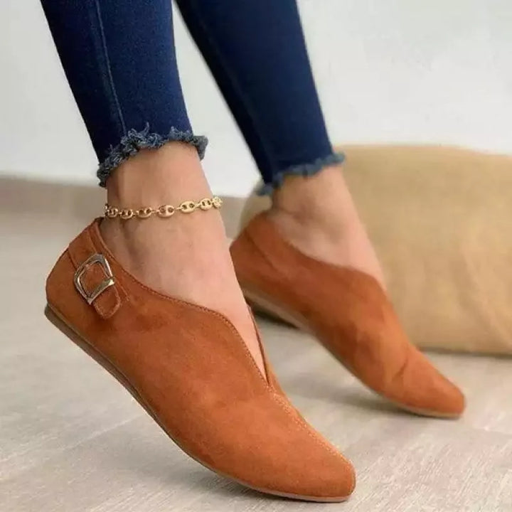 Barefoot Buckle Flats