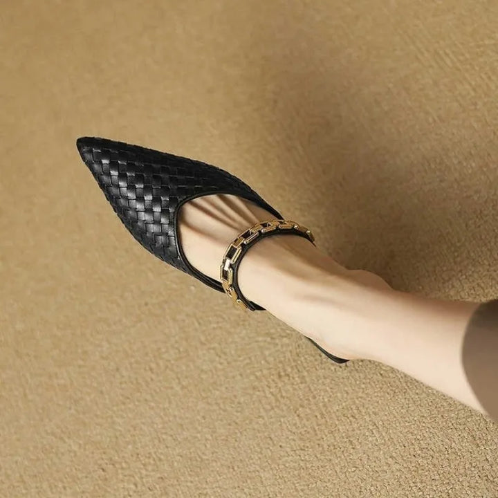 Pointed Toe Design Shallow Slip on