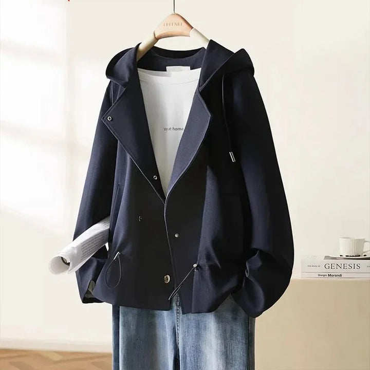 Hooded Short Windbreaker