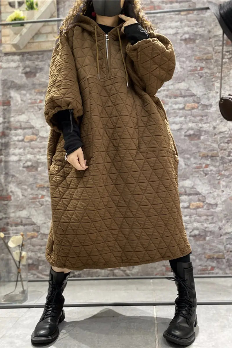 Oversized Women's Quilted Jacket