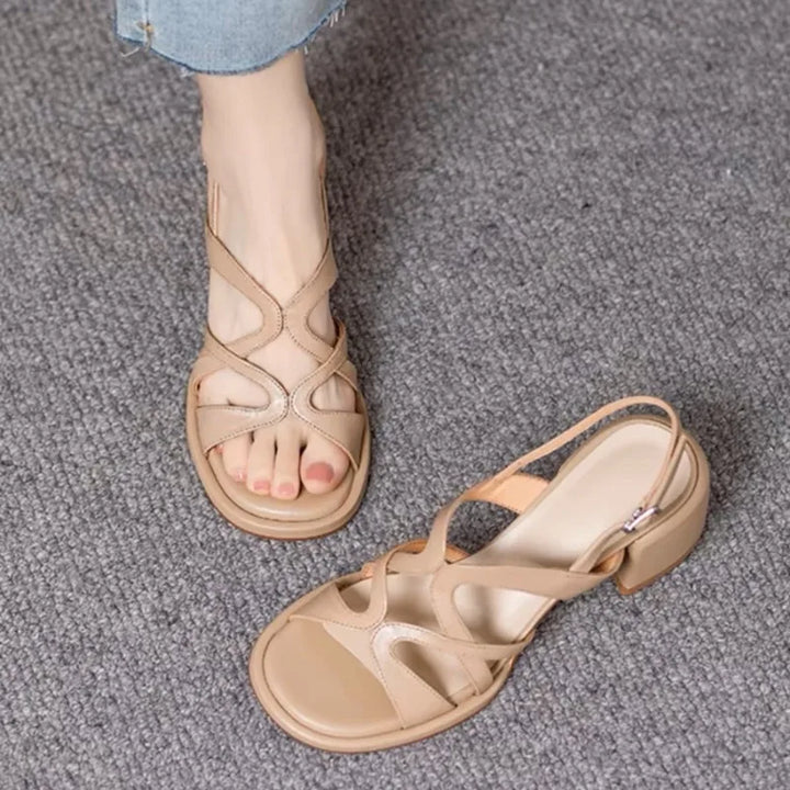 Narrow Band Dress Sandals