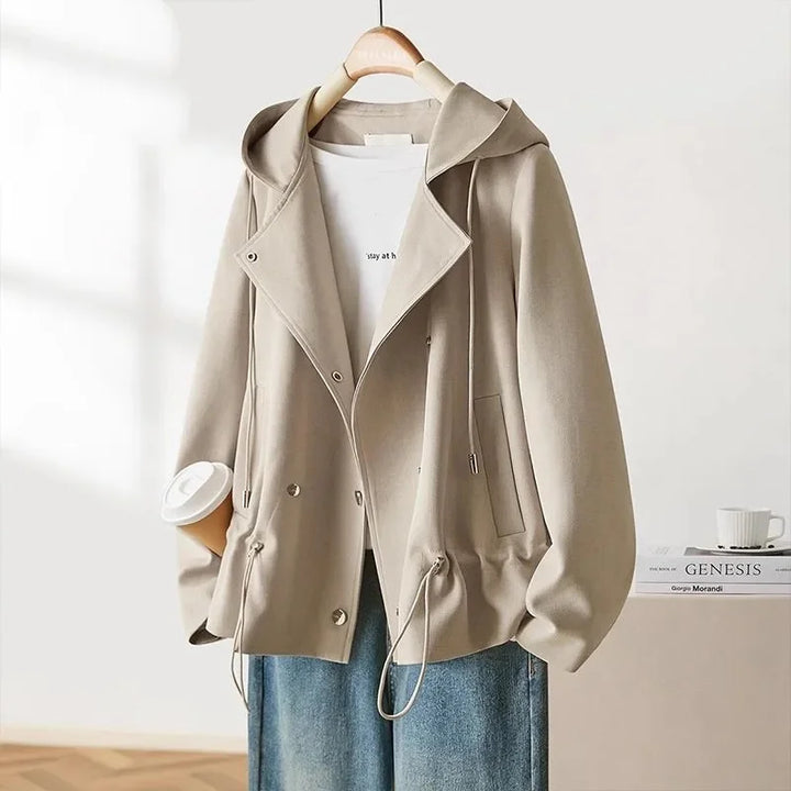 Hooded Short Windbreaker
