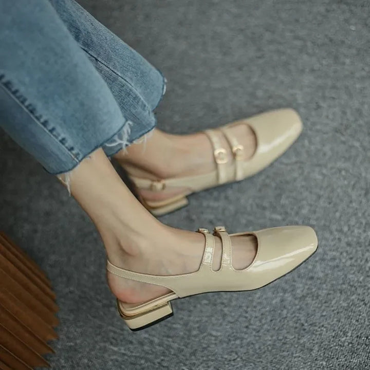 Retro Mary Jane Slip On