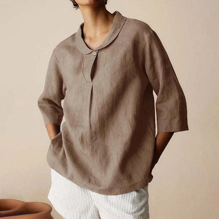 Linen Loose Top