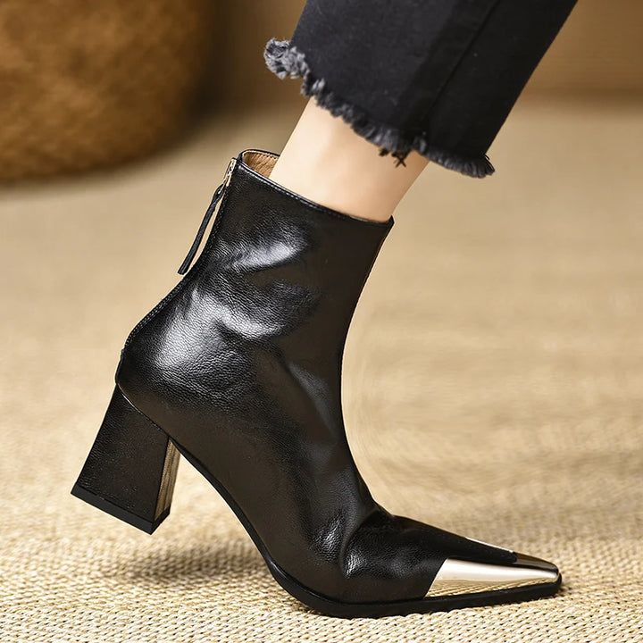 Designer Pointed Toe Women Modern Ankle Boots