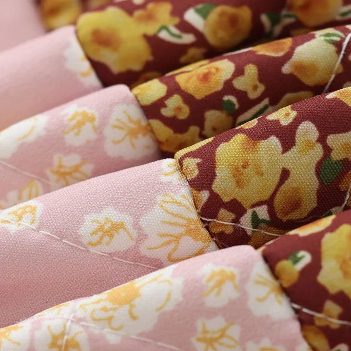 Patchwork Floral Bomber