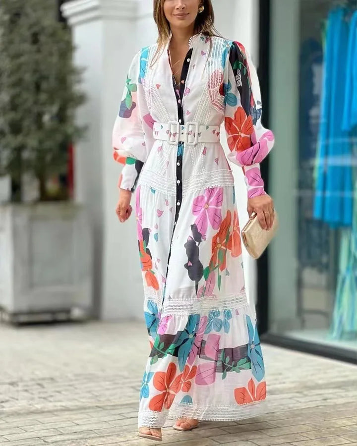 Retro Maxi Dress
