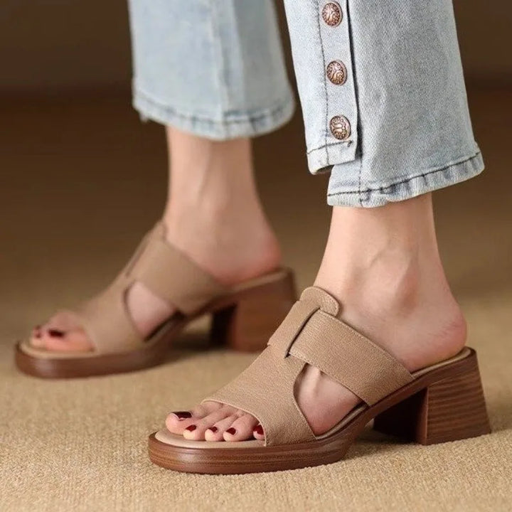 Vintage Tuckle Strap Shoes