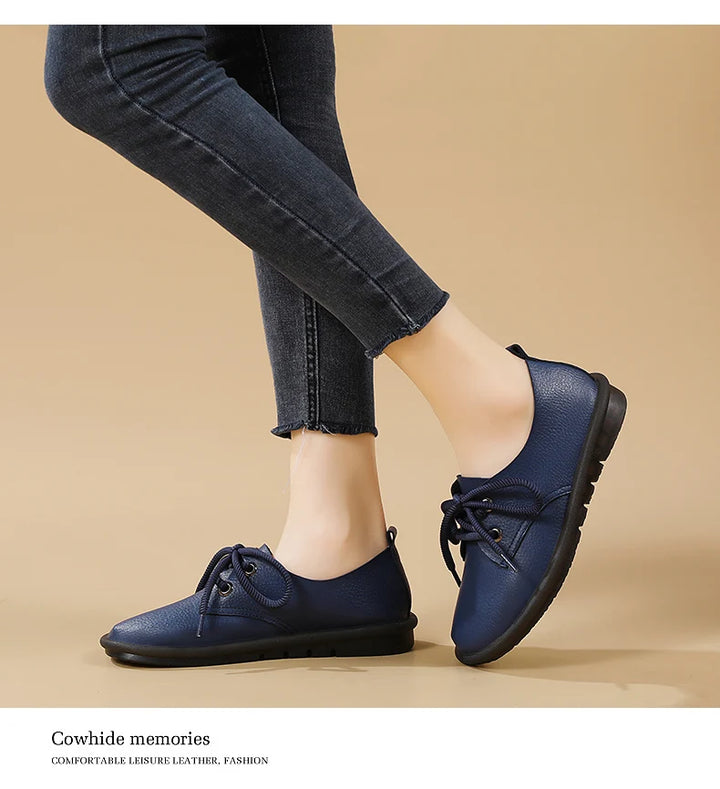 Soft Soled Lace Up Shoes