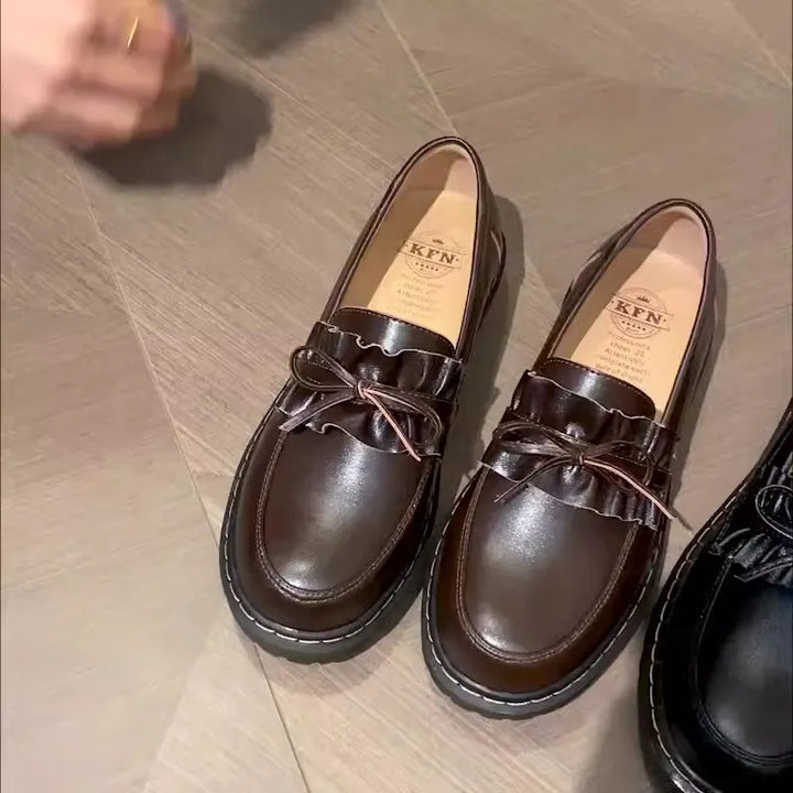 Retro Platform Oxford Shoes