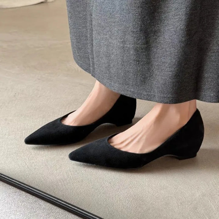 Low Heels Pointed Toe Dress Shoes