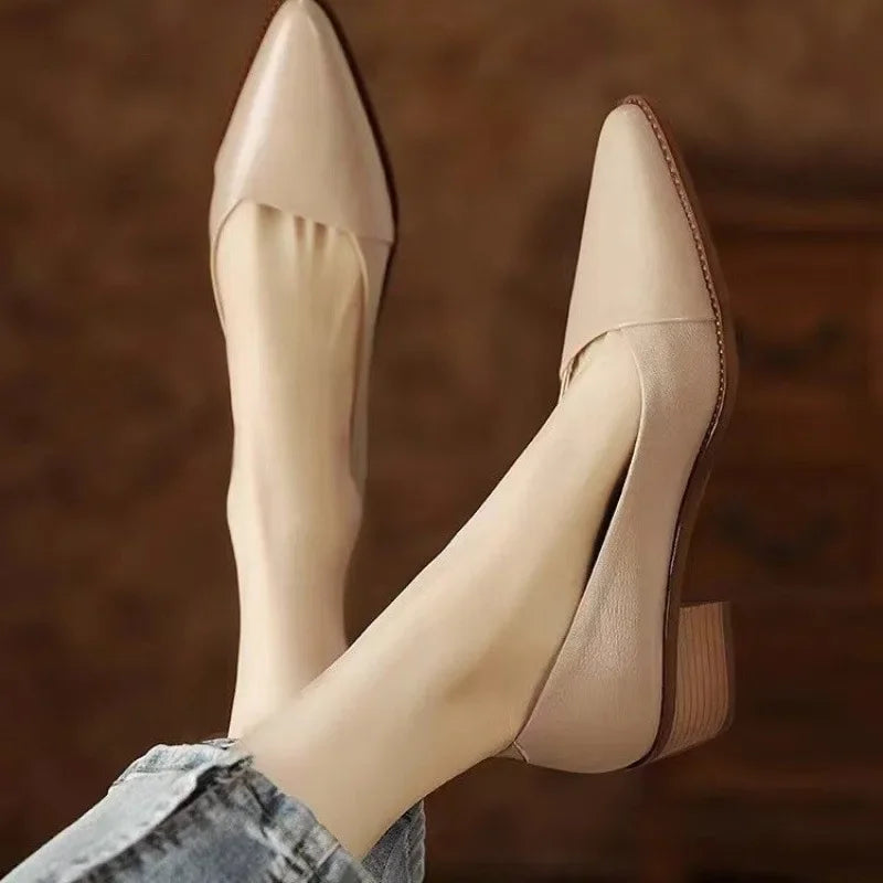 Women's Coarse Heel Shoes