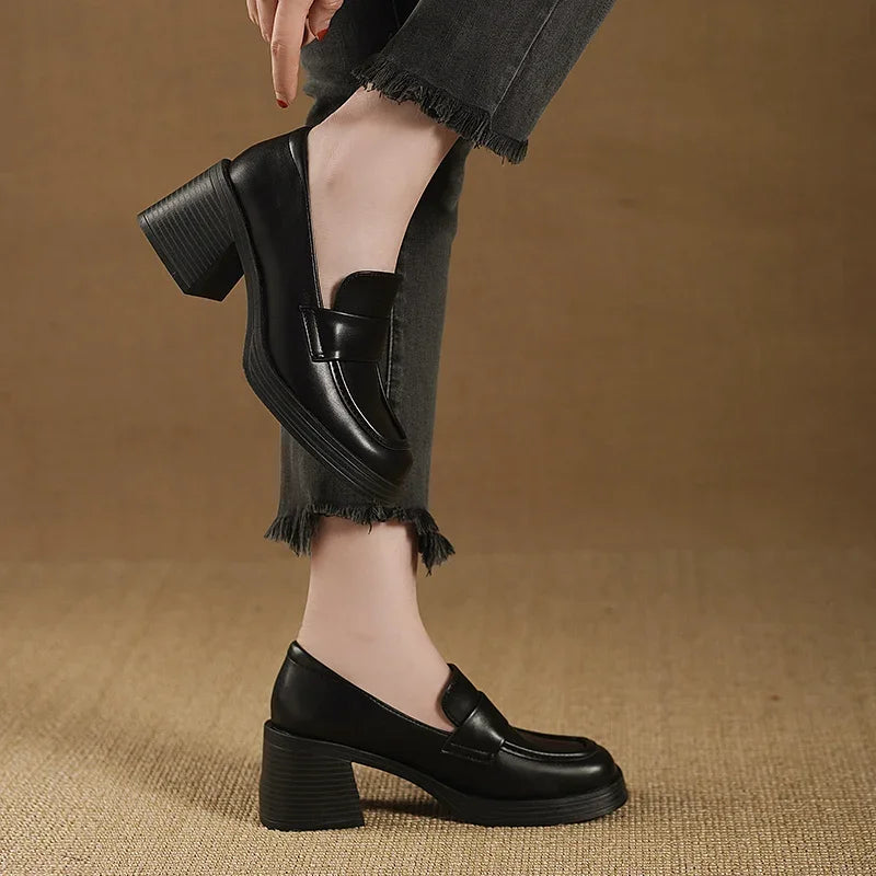 Thick Heel Casual Women's Shoes