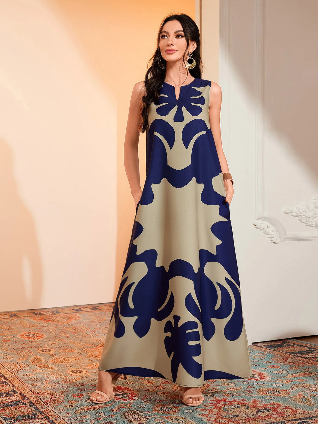 Casual Printed Dress