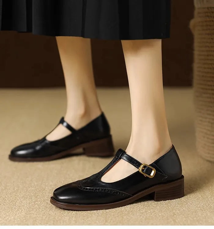 Retro Mary Janes Shoes