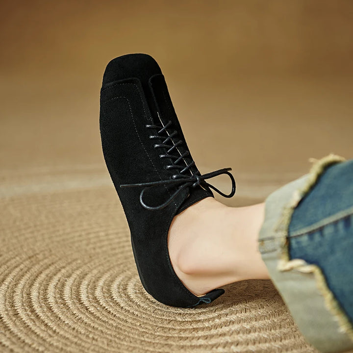 Casual Soft Lace-up Loafers