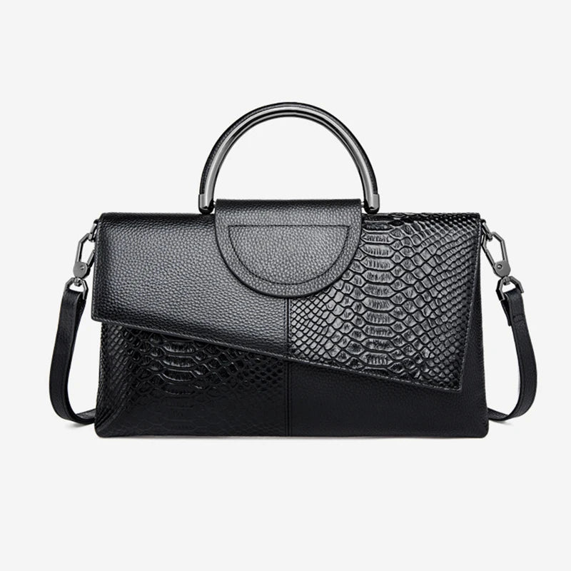 Alligator Pattern Handbag