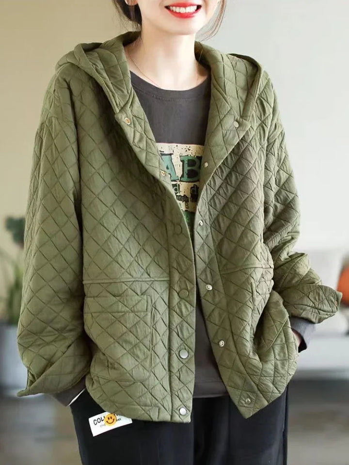 Quilted Hooded Jacket
