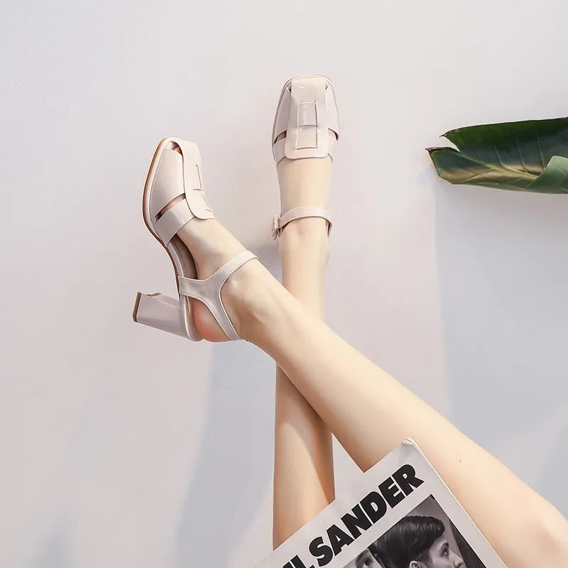 Women's Weaving Hollow Sandals