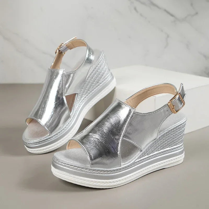 Golden Chic Sandals