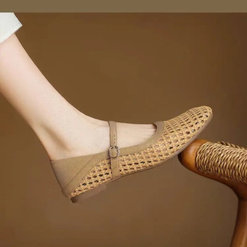 Lace Breathable Flats