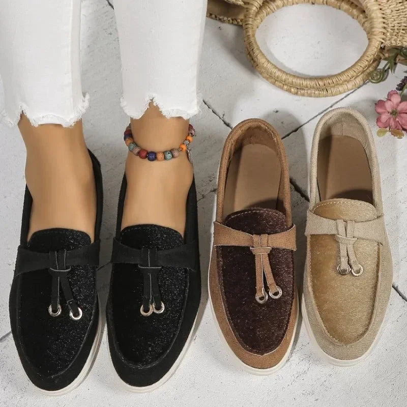 Casual Flat Tassel Loafers