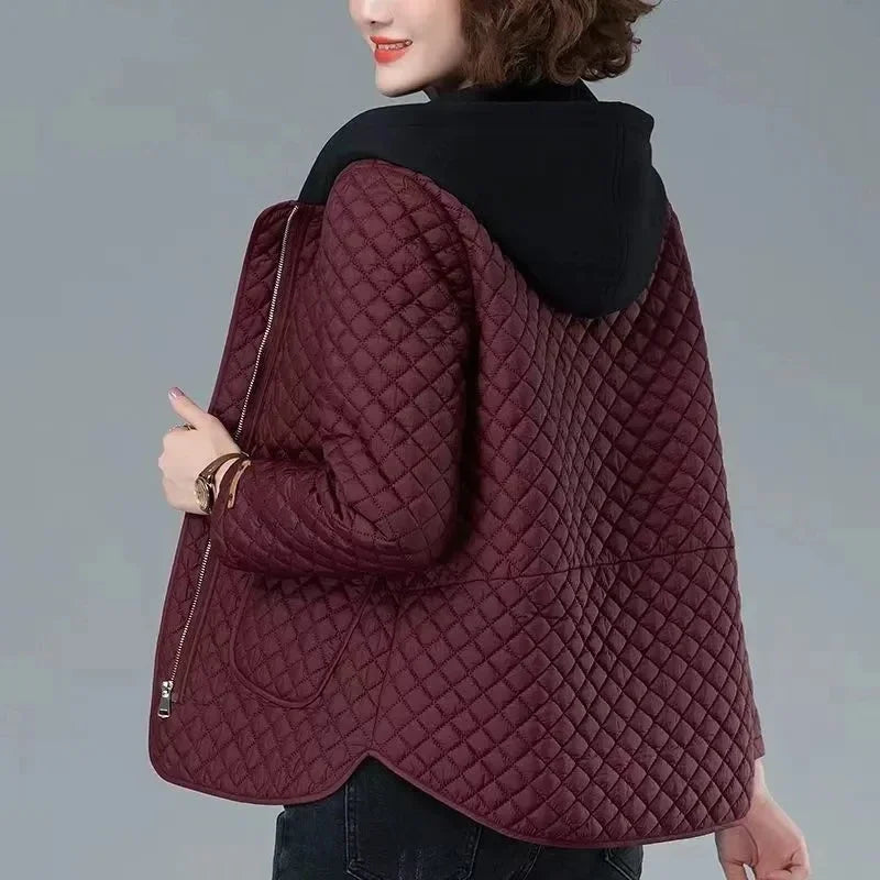Hooded Quilted Parka