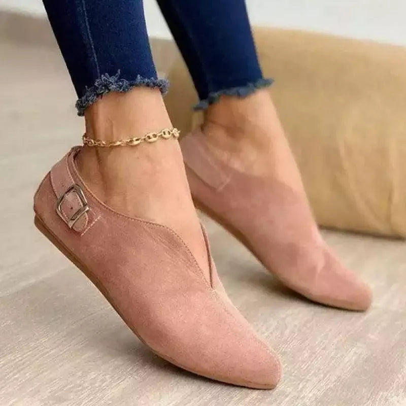 Barefoot Buckle Flats