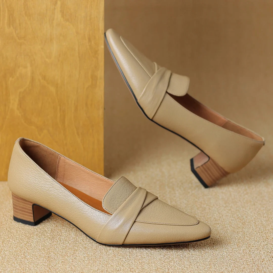 Pointed Toe Dress Loafers