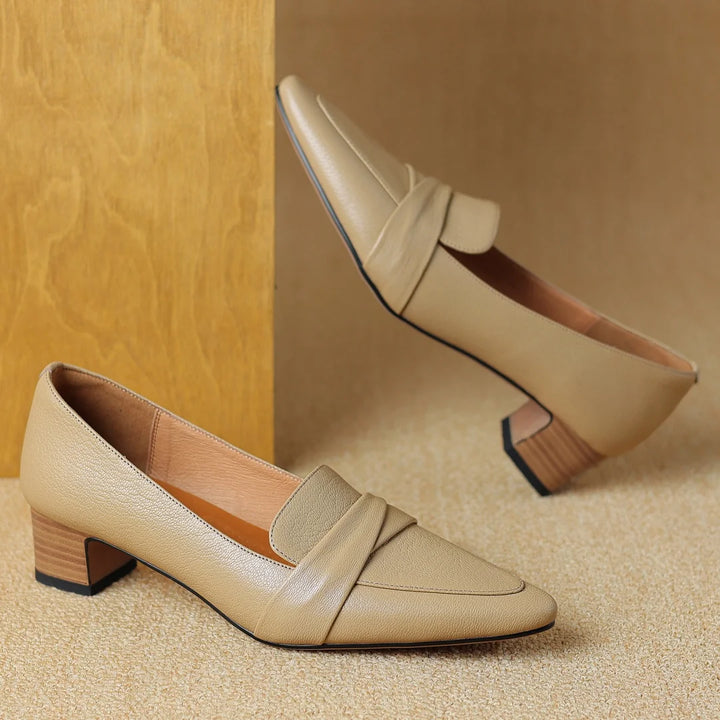 Pointed Toe Dress Loafers