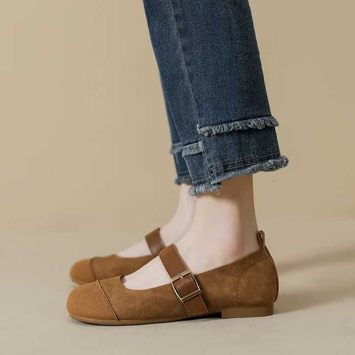 Buckle Strap Flats