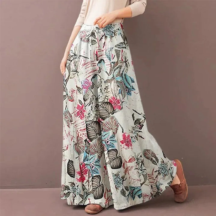 Floral Loose Trousers