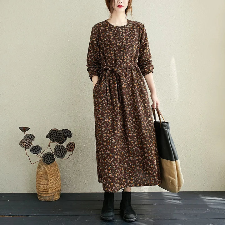 Loose Wrap Dress