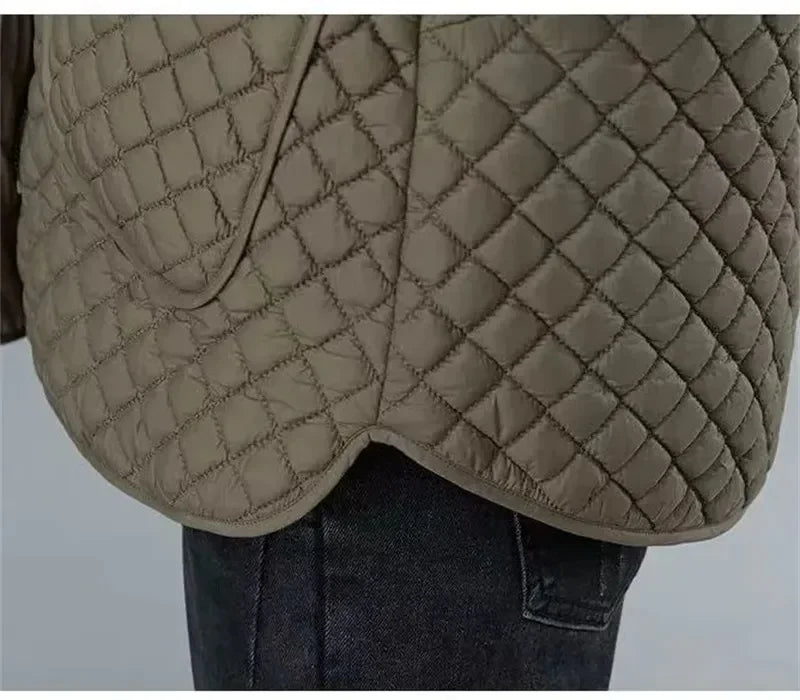 Hooded Quilted Parka