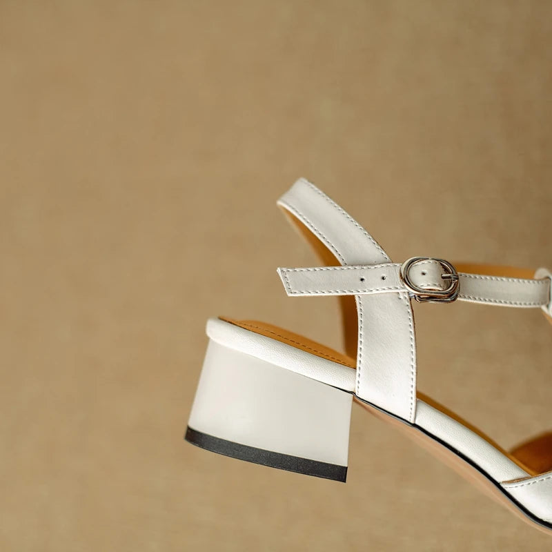 High Heel Large Headed Sandals