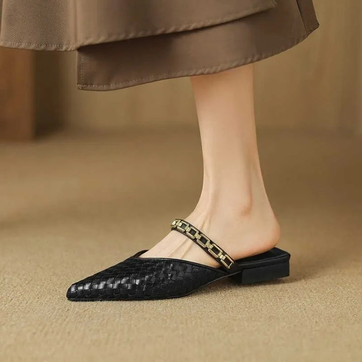 Pointed Toe Design Shallow Slip on