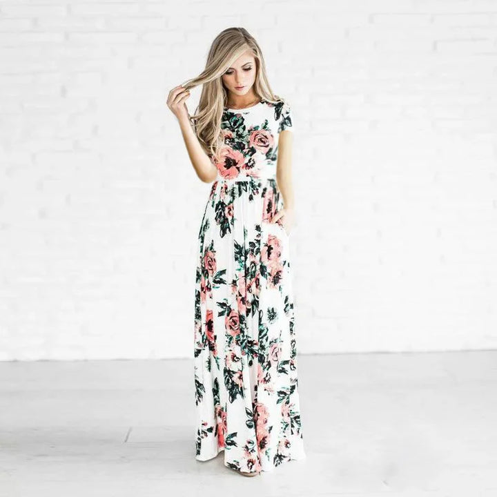 Boho Floral Dress