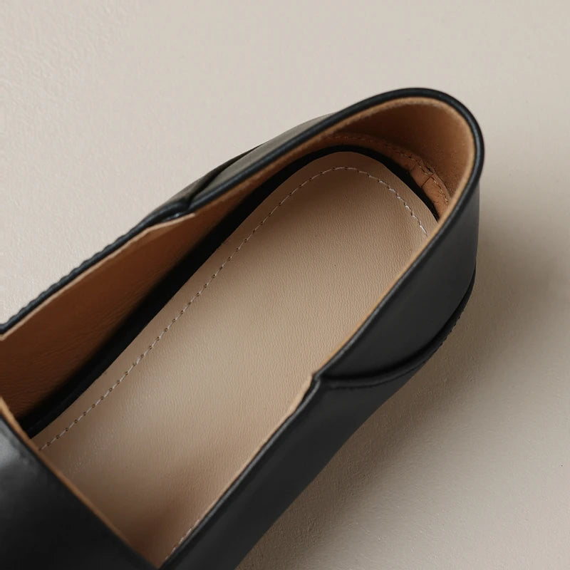 Square Toe Loafers
