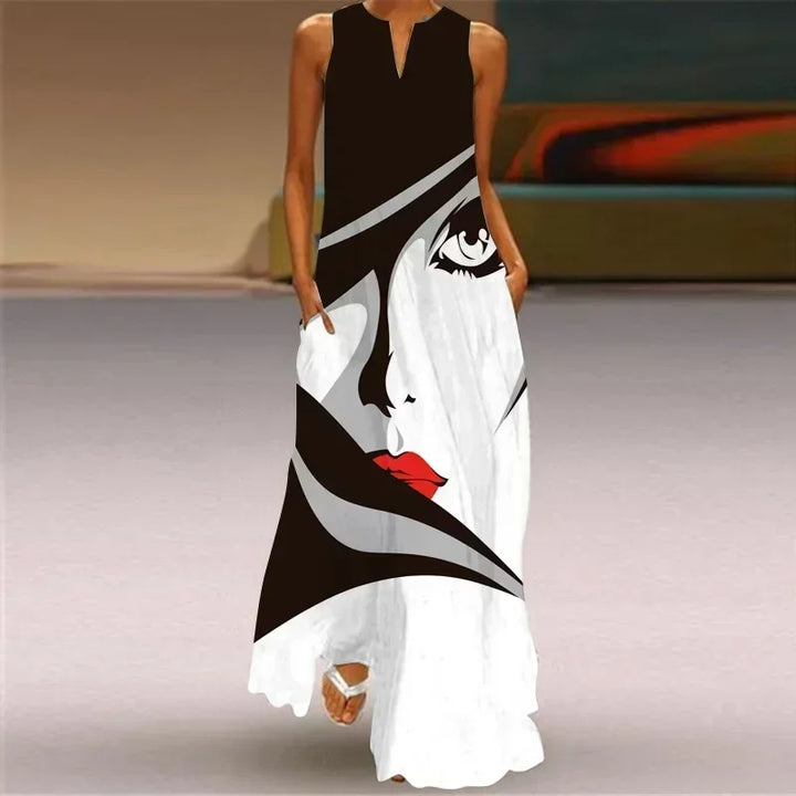 Casual Printed Dress