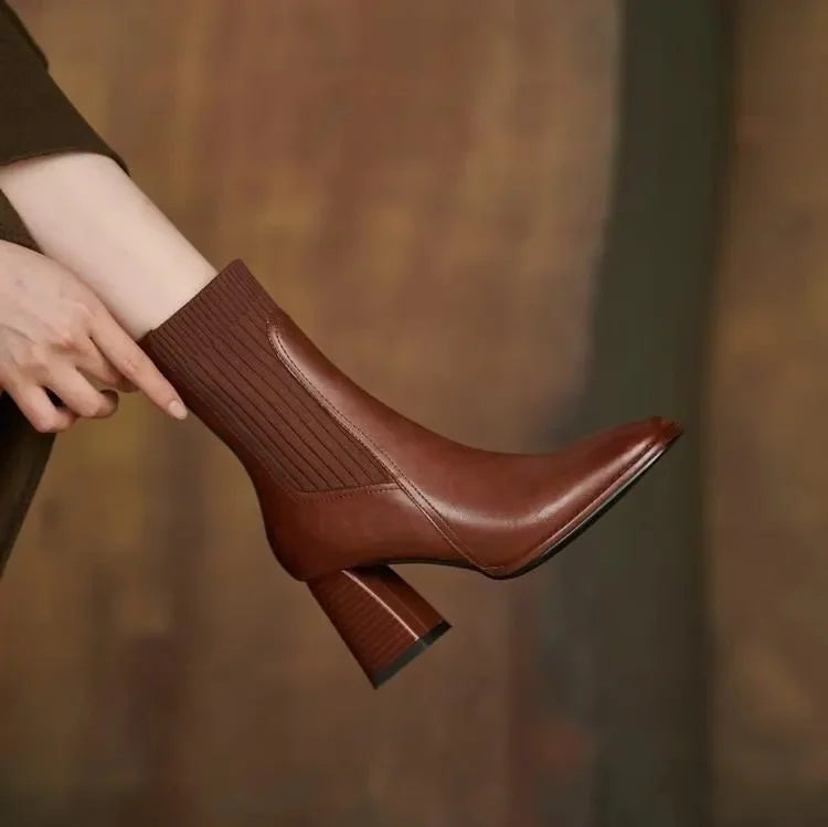 Vintage French Style Boots