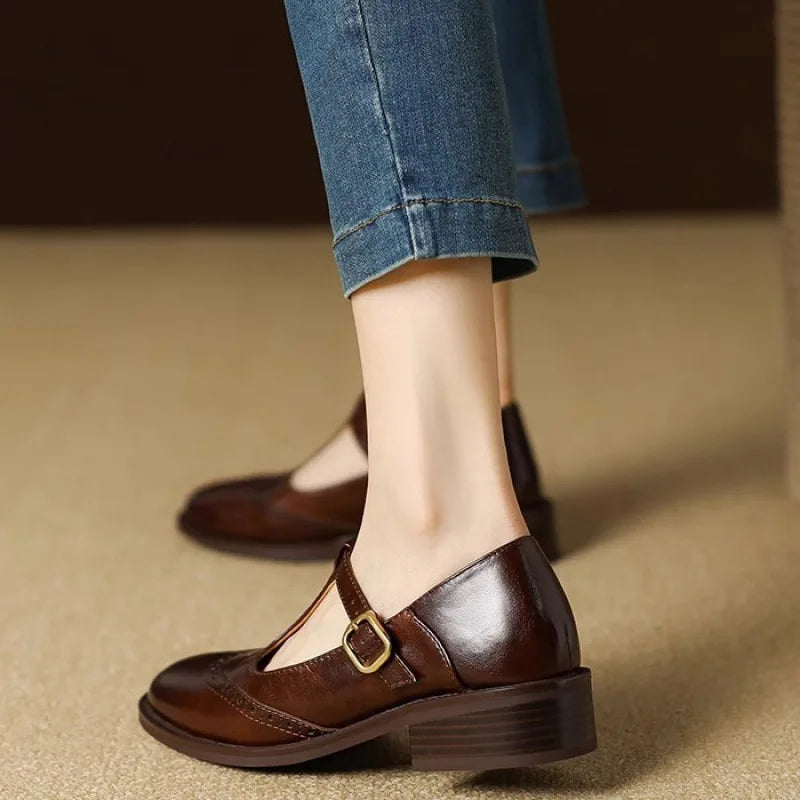 Retro Mary Janes Shoes