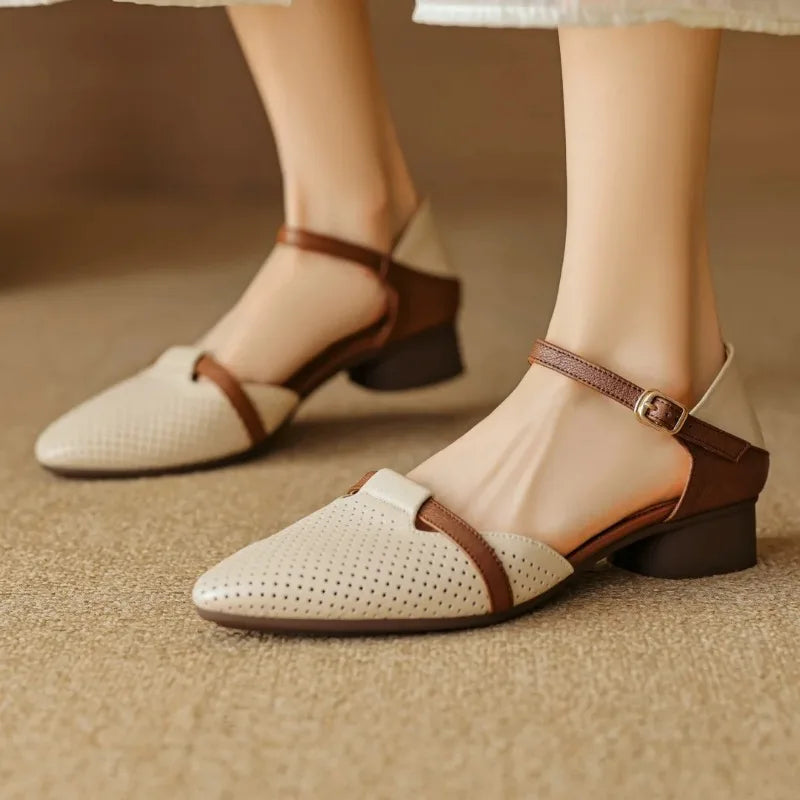 Ankle Strap Flats Sandals