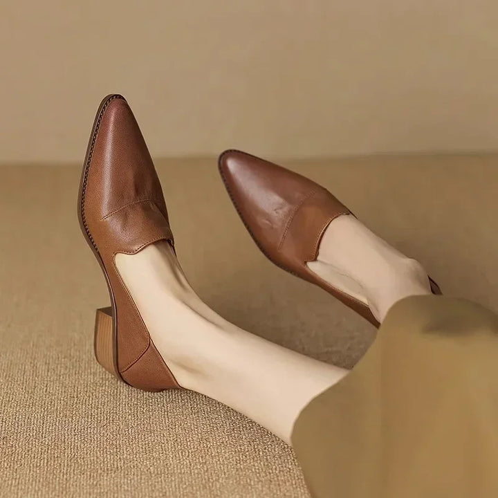 Pointed Toe Retro Shoes