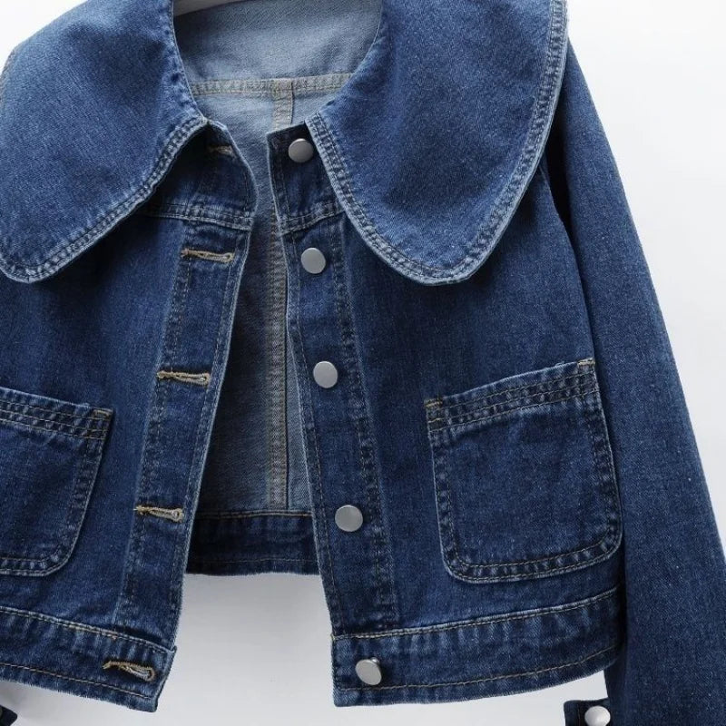 Cropped Denim Jacket
