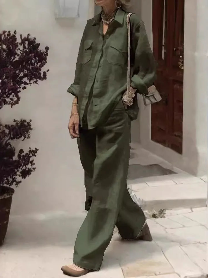 Retro Two-piece Set