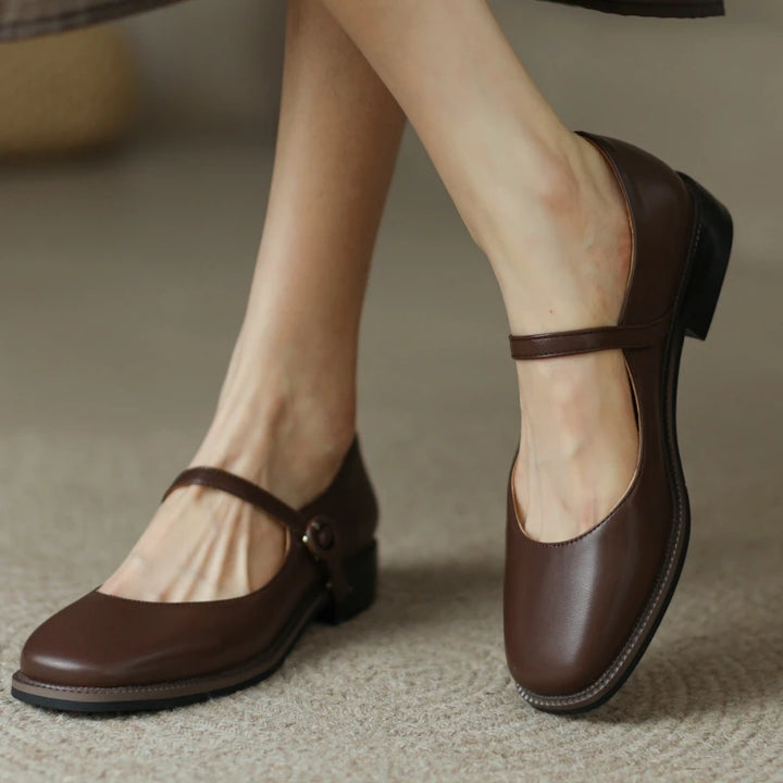 Women's Low Heels Mary Jane Shoes