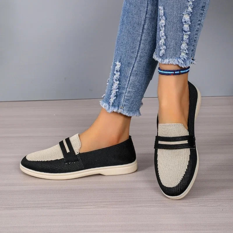 Women Square Toe Loafers
