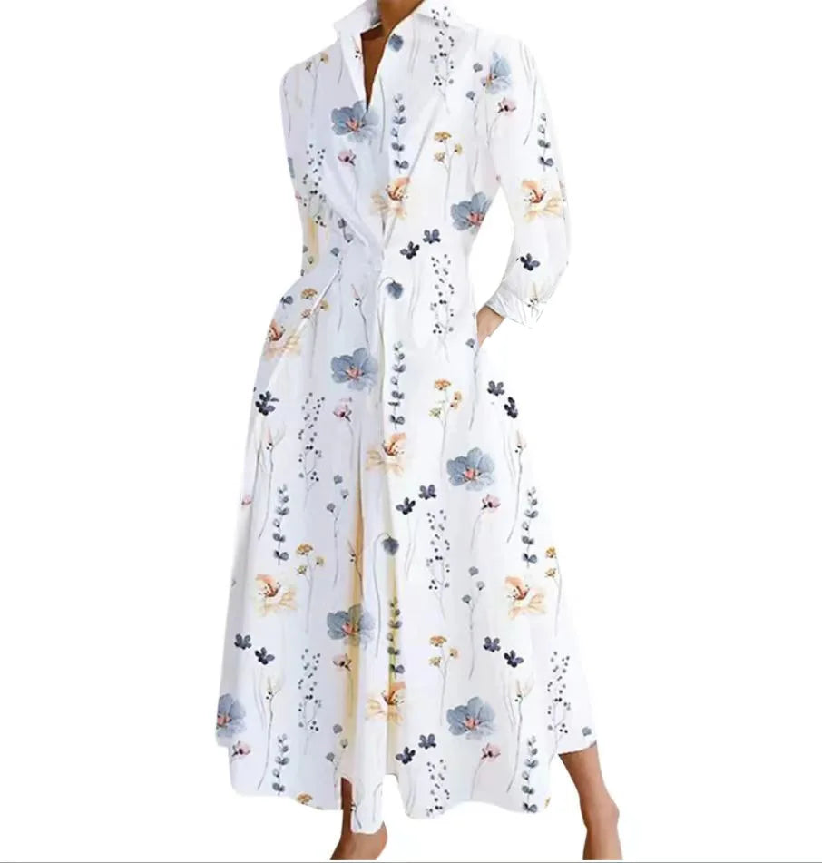 Print Long Dress