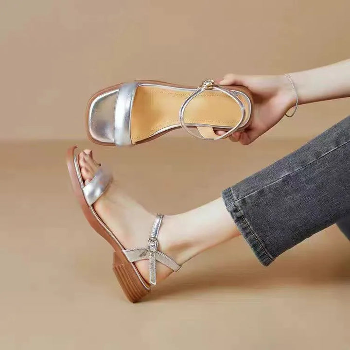 Low Heel Breathable Sandals