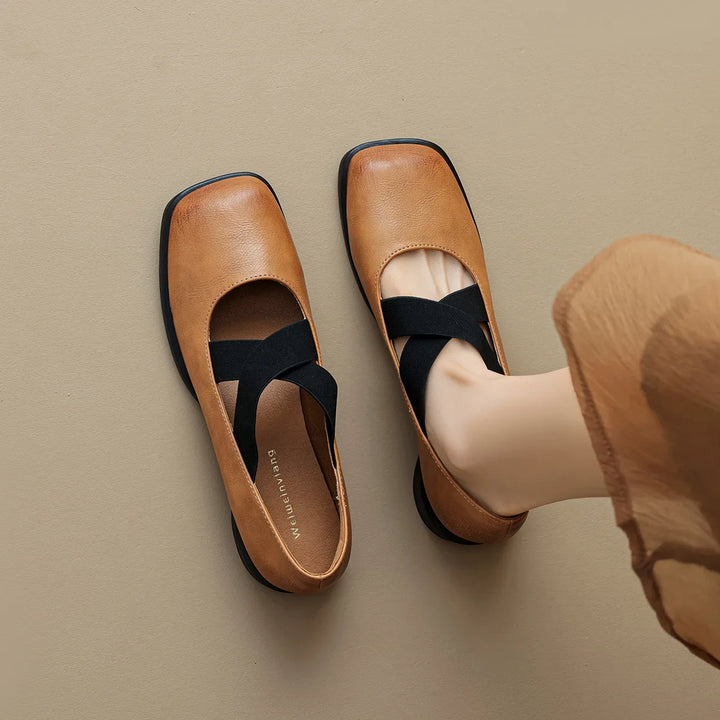 Vintage Low Heel Shoes